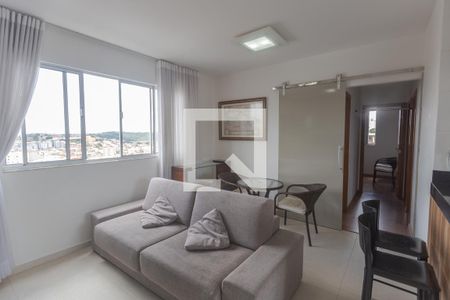 Sala de apartamento à venda com 3 quartos, 80m² em Nova Vista, Belo Horizonte