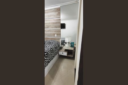 Suíte de apartamento à venda com 3 quartos, 70m² em Vila Valparaíso, Santo André