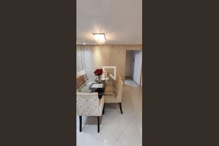 Sala de apartamento à venda com 3 quartos, 70m² em Vila Valparaíso, Santo André