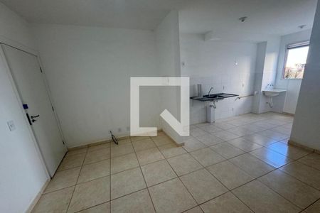 Sala de apartamento para alugar com 2 quartos, 43m² em Residencial Parque dos Servidores, Ribeirão Preto