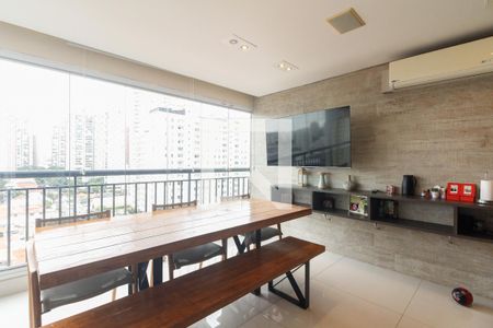 Varanda Gourmet  de apartamento à venda com 2 quartos, 98m² em Vila Gomes Cardim, São Paulo