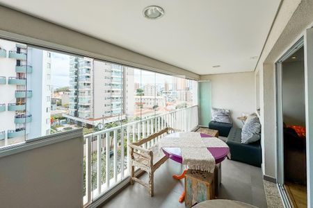 Varanda gourmet de apartamento à venda com 2 quartos, 95m² em Vila Monumento, São Paulo