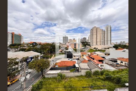 Vista da sacada de apartamento à venda com 3 quartos, 120m² em Santa Paula, Santo André