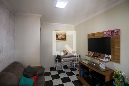 Sala de apartamento à venda com 2 quartos, 47m² em Fazenda da Juta, São Paulo