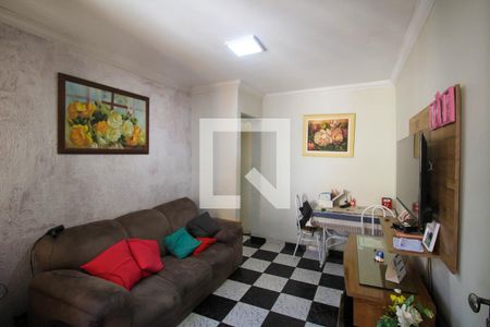 Sala de apartamento à venda com 2 quartos, 47m² em Fazenda da Juta, São Paulo