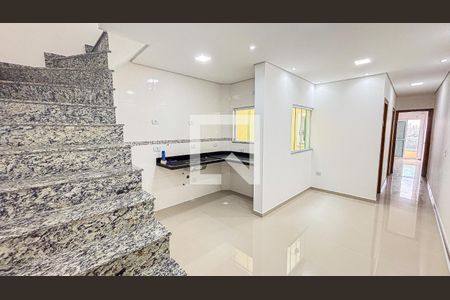 Sala  de apartamento à venda com 2 quartos, 100m² em Vila Camilópolis, Santo André