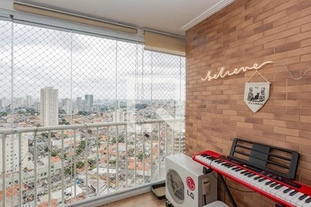 Varanda de apartamento à venda com 2 quartos, 65m² em Vila Brasilio Machado, São Paulo