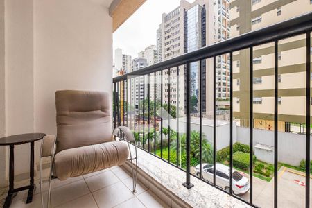 Sala - Varanda de apartamento à venda com 2 quartos, 55m² em Cerqueira César, São Paulo