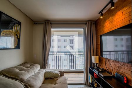 Sala de apartamento à venda com 2 quartos, 54m² em Vila Eldizia, Santo André