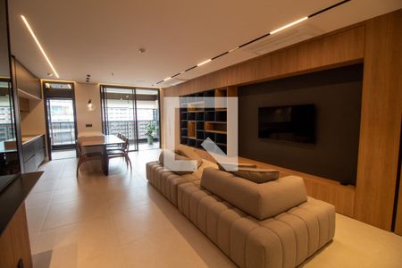 Sala de apartamento para alugar com 2 quartos, 105m² em Vila Gertrudes, São Paulo