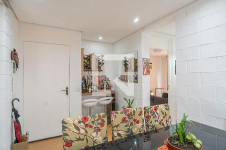 Sala de Jantar de apartamento à venda com 2 quartos, 52m² em Vila Nova, Porto Alegre