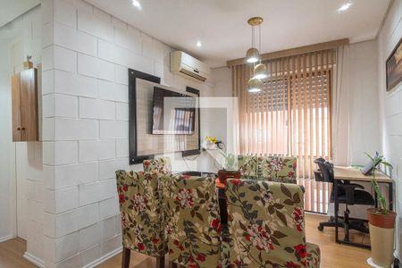 Sala de Jantar de apartamento à venda com 2 quartos, 52m² em Vila Nova, Porto Alegre