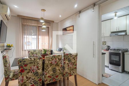 Sala de Jantar de apartamento à venda com 2 quartos, 52m² em Vila Nova, Porto Alegre