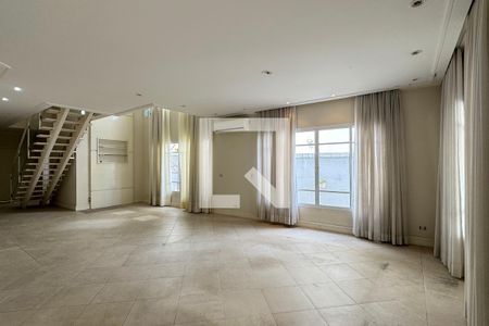 Sala de casa de condomínio para alugar com 4 quartos, 450m² em Residencial Seis (alphaville), Santana de Parnaíba