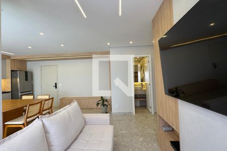 Sala de apartamento à venda com 2 quartos, 87m² em Tamboré, Barueri