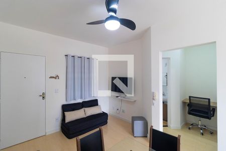 Salas de apartamento para alugar com 1 quarto, 49m² em Centro, Campinas