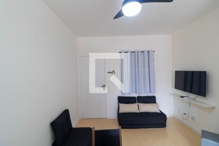 Salas de apartamento para alugar com 1 quarto, 49m² em Centro, Campinas