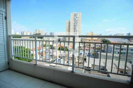 Varanda - Sala de apartamento para alugar com 1 quarto, 32m² em Belém, São Paulo