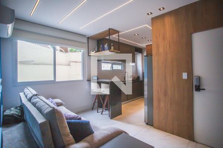 Sala de apartamento à venda com 2 quartos, 58m² em Vila Clementino, São Paulo