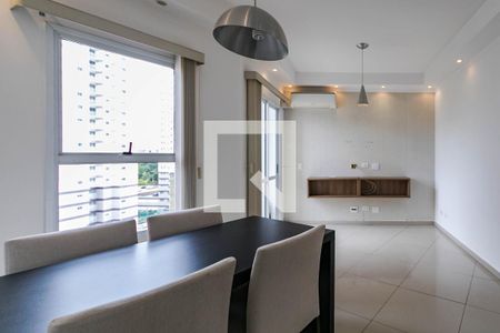 Sala de Jantar de apartamento para alugar com 2 quartos, 58m² em Loteamento Mogilar, Mogi das Cruzes