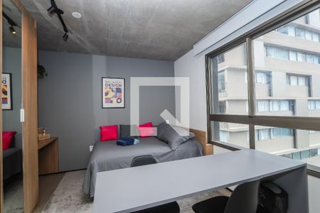 Studio de kitnet/studio para alugar com 1 quarto, 20m² em Cerqueira César, São Paulo