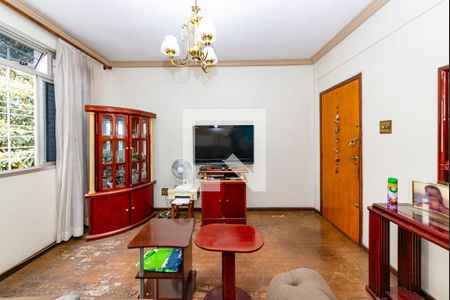 Sala de apartamento para alugar com 3 quartos, 74m² em Jardim America, Belo Horizonte