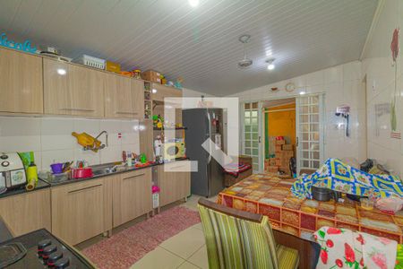 Sala/Cozinha de casa à venda com 4 quartos, 86m² em Guajuviras, Canoas