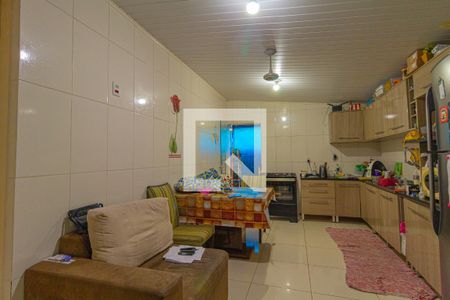 Sala/Cozinha de casa à venda com 4 quartos, 86m² em Guajuviras, Canoas