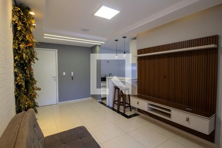 Sala de apartamento para alugar com 2 quartos, 57m² em Boa Vista, Sorocaba