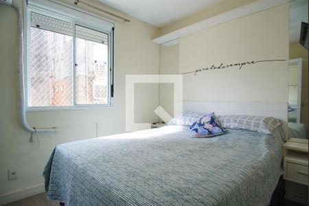 Suíte de apartamento à venda com 3 quartos, 70m² em Humaitá, Porto Alegre