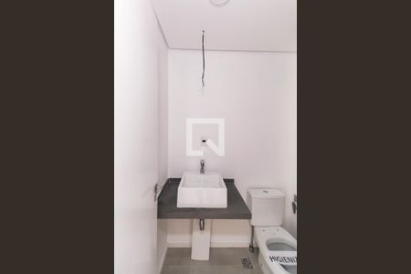 Banheiro de kitnet/studio à venda com 1 quarto, 25m² em Vila Regente Feijó, São Paulo