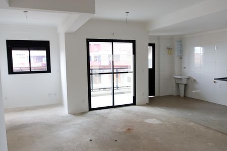 sala de apartamento à venda com 2 quartos, 82m² em Vila Osasco, Osasco