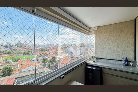 Sala - Sala de Jantar Varanda de apartamento à venda com 2 quartos, 75m² em Vila Camilópolis, Santo André