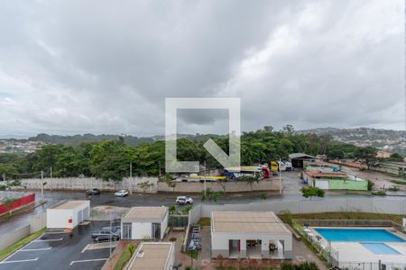 Sala - Vista de apartamento para alugar com 2 quartos, 50m² em Jardim dos Comerciários, Belo Horizonte