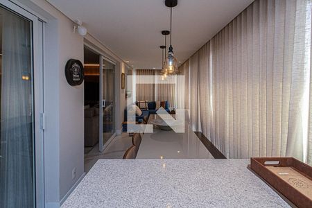 sacada e área gourmet de apartamento à venda com 3 quartos, 124m² em Cursino, São Paulo