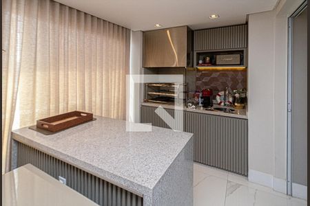 sacada e área gourmet de apartamento à venda com 3 quartos, 124m² em Cursino, São Paulo