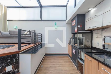 Cozinha de apartamento à venda com 1 quarto, 90m² em Planalto Paulista, São Paulo