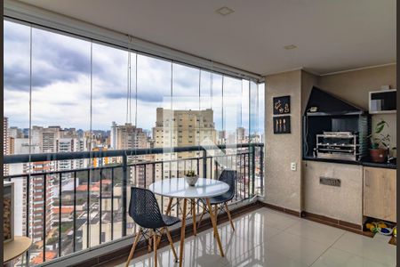 Varanda da Sala de apartamento à venda com 2 quartos, 81m² em Vila Mascote, São Paulo