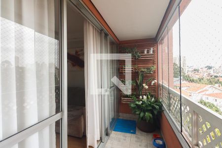 Varanda  de apartamento à venda com 3 quartos, 83m² em Jardim Textil, São Paulo