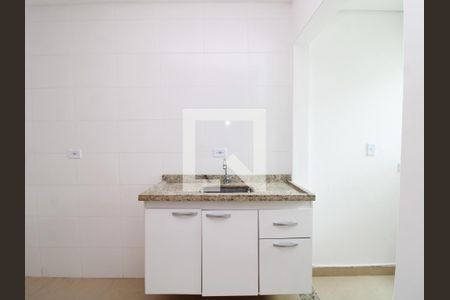 Cozinha de apartamento à venda com 1 quarto, 30m² em Parada Inglesa, São Paulo