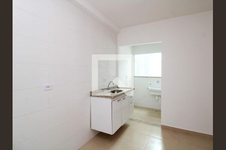 Cozinha de apartamento à venda com 1 quarto, 30m² em Parada Inglesa, São Paulo