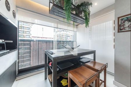 Varanda de apartamento à venda com 3 quartos, 105m² em Jardim das Acacias, São Paulo