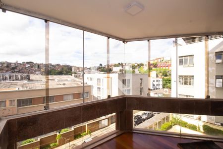 Varanda da Sala de apartamento para alugar com 4 quartos, 144m² em Serra, Belo Horizonte