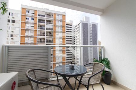 Varanda de apartamento à venda com 1 quarto, 42m² em Vila Itapura, Campinas