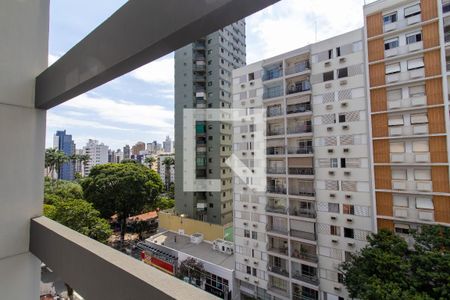 varanda de apartamento à venda com 1 quarto, 42m² em Vila Itapura, Campinas