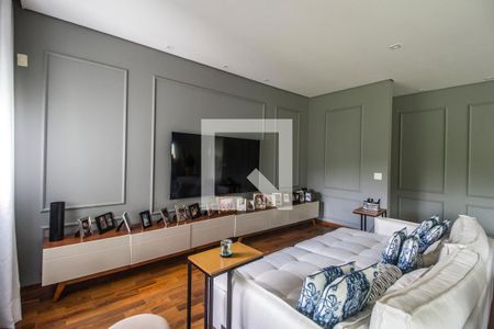 Sala de TV de apartamento à venda com 4 quartos, 367m² em Residencial Tambore Iii, Santana de Parnaíba