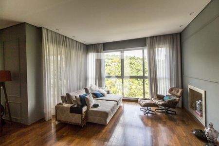 Sala de apartamento à venda com 4 quartos, 367m² em Residencial Tambore Iii, Santana de Parnaíba