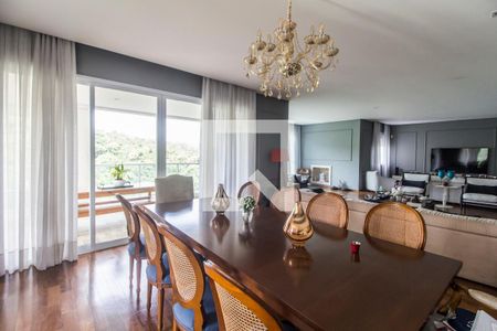 Sala de Jantar de apartamento à venda com 4 quartos, 367m² em Residencial Tambore Iii, Santana de Parnaíba