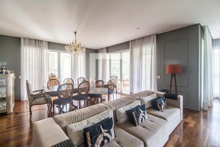 Sala de Jantar de apartamento à venda com 4 quartos, 367m² em Residencial Tambore Iii, Santana de Parnaíba