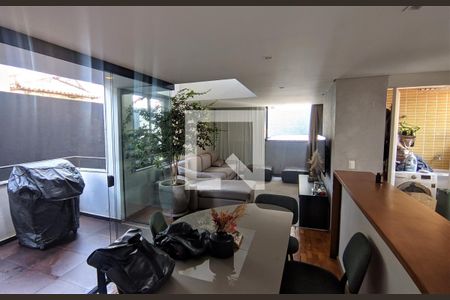 Sala de apartamento à venda com 2 quartos, 113m² em Santo Antônio, Belo Horizonte